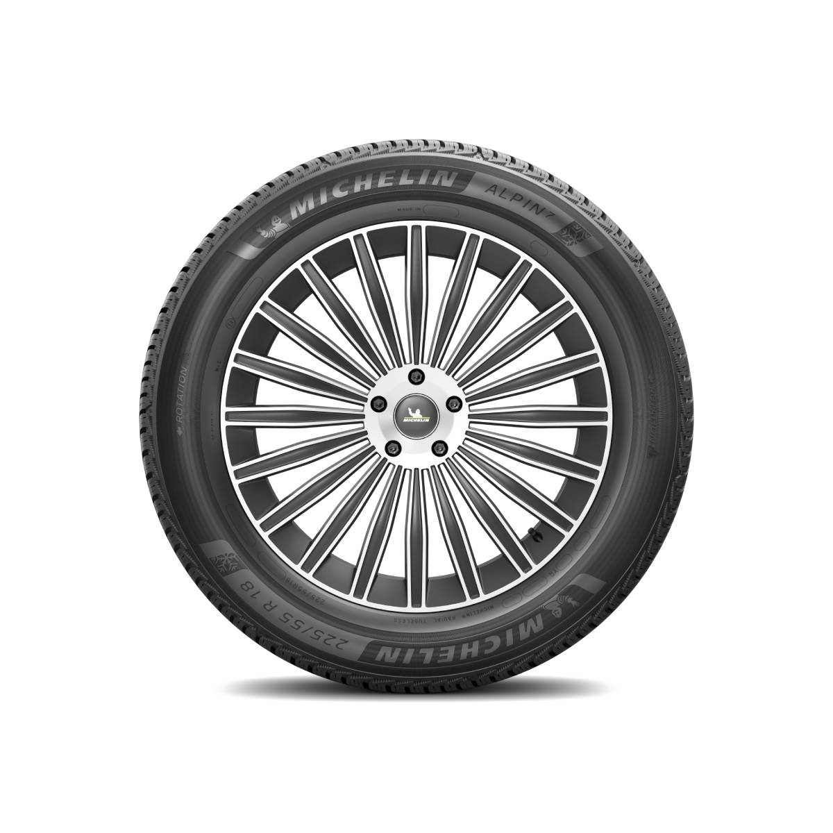 Michelin 225/55R17 101V XL ALPIN 7 MI - Image 3