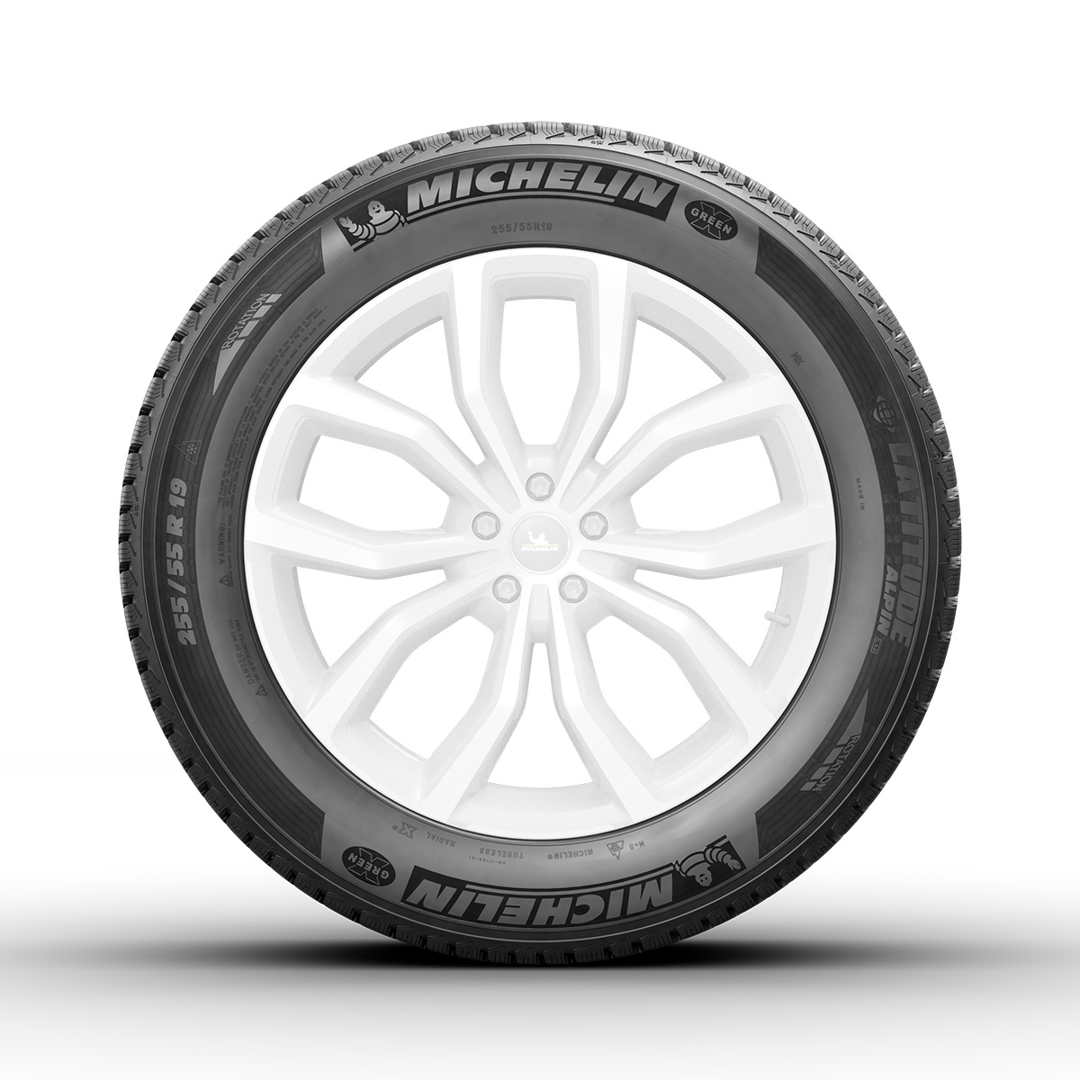 Michelin 255/55 R19 111V XL TL LATITUDE ALPIN LA2 GRNX MI - Image 2