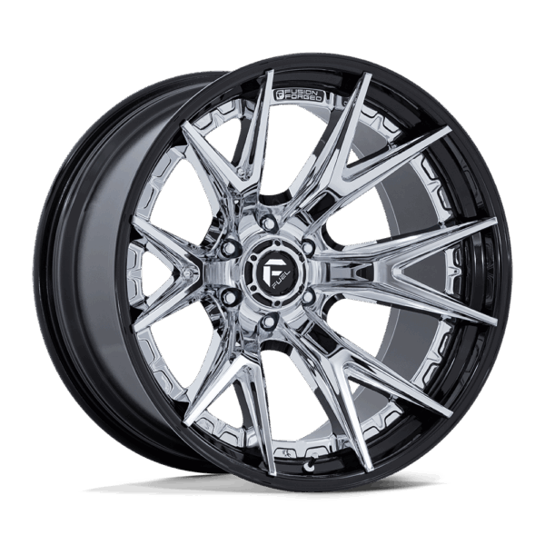 Fuel 1PC CATALYST 24X12 6X5.5 106 -44 CHR G-BLK
