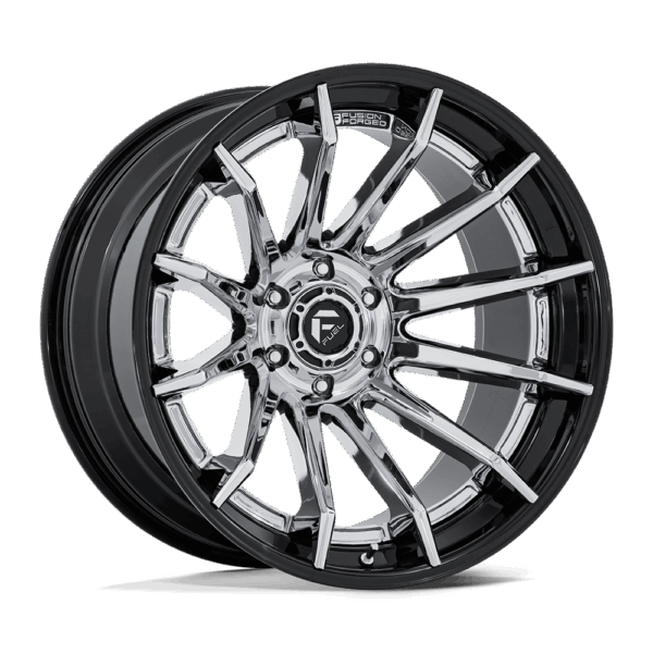 Fuel 1PC BURN 22X10 6X5.5 106 -18 CHR G-BLK