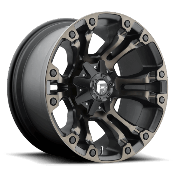 Fuel 1PC VAPOR 20X9 6X135/5.5 106 M-BLK DT +19