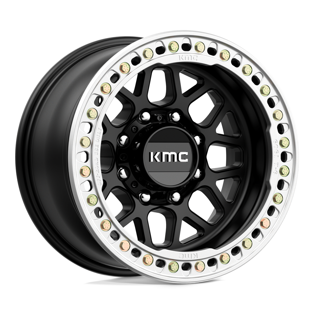 KMC KM235 17X9 8X6.5 S-BLK -38MM