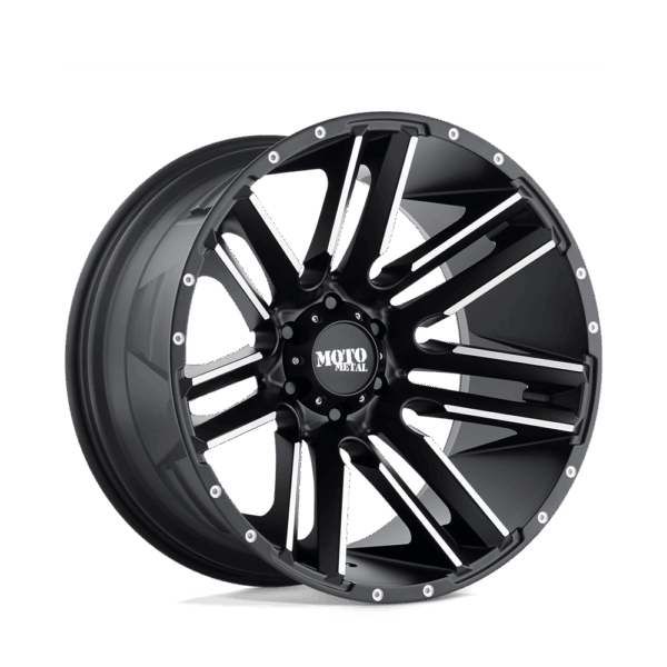 Moto Metal MO978 20X9 6X5.5 S-BLK MACH 18MM
