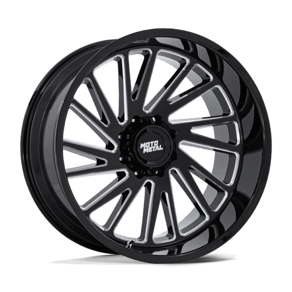 Moto Metal MO811 24X12 8X180 G-BLK MILL -44MM