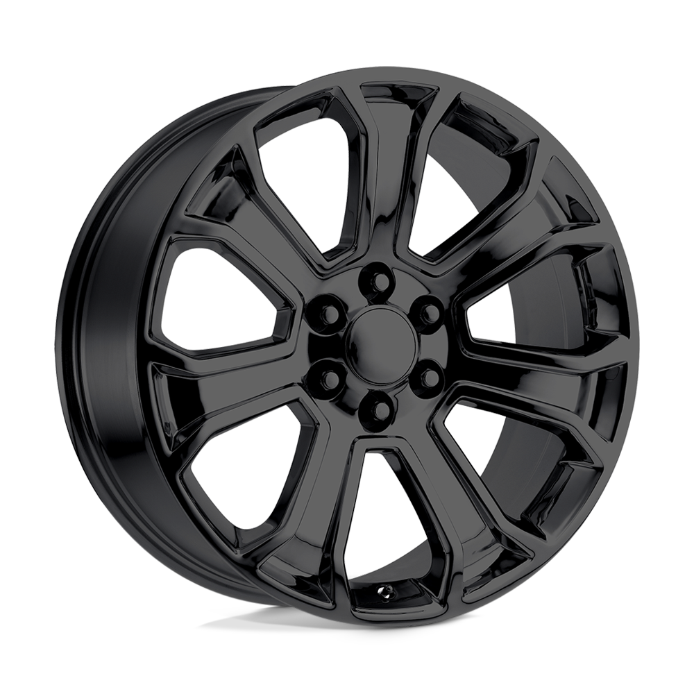 Performance Replicas PR166 22X9 6X5.5 G-BLK 24MM