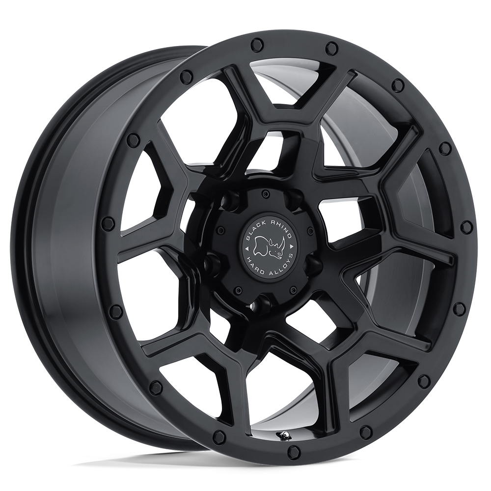 Black Rhino Hard Alloys BR OVERLAND 18X9.5 6X139 -18 112 M-BLK