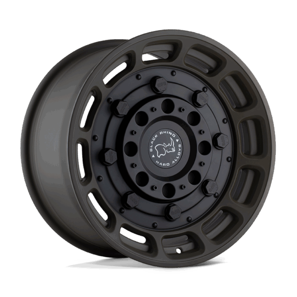 Black Rhino Hard Alloys BR WARTHG 17X8.5 5X127 +0 71 OD GRN BLK